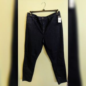 High rise jeggings black